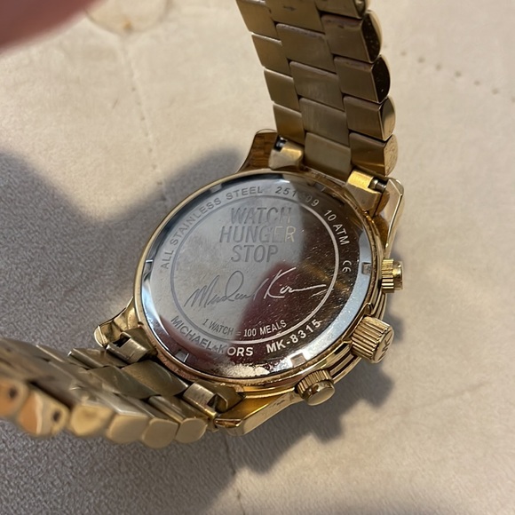 Michael Kors Watch Hunger Stop Watch - Picture 5 of 7